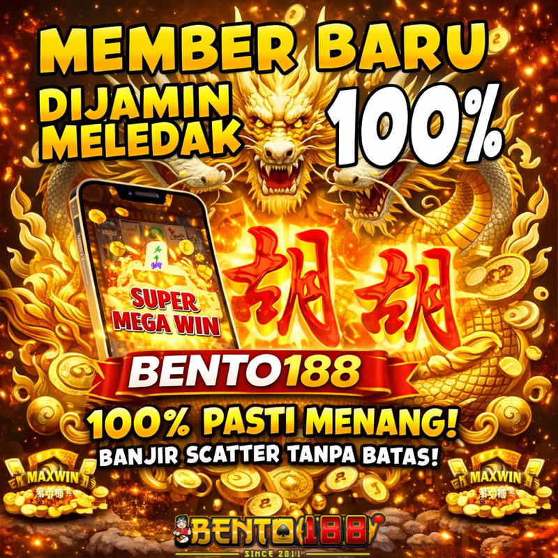 BENTO188 | Situs Slot Gacor Resmi Terpercaya Gampang Maxwin Hari Ini image 1