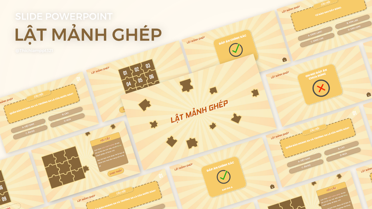 Trò chơi lật mảnh ghép