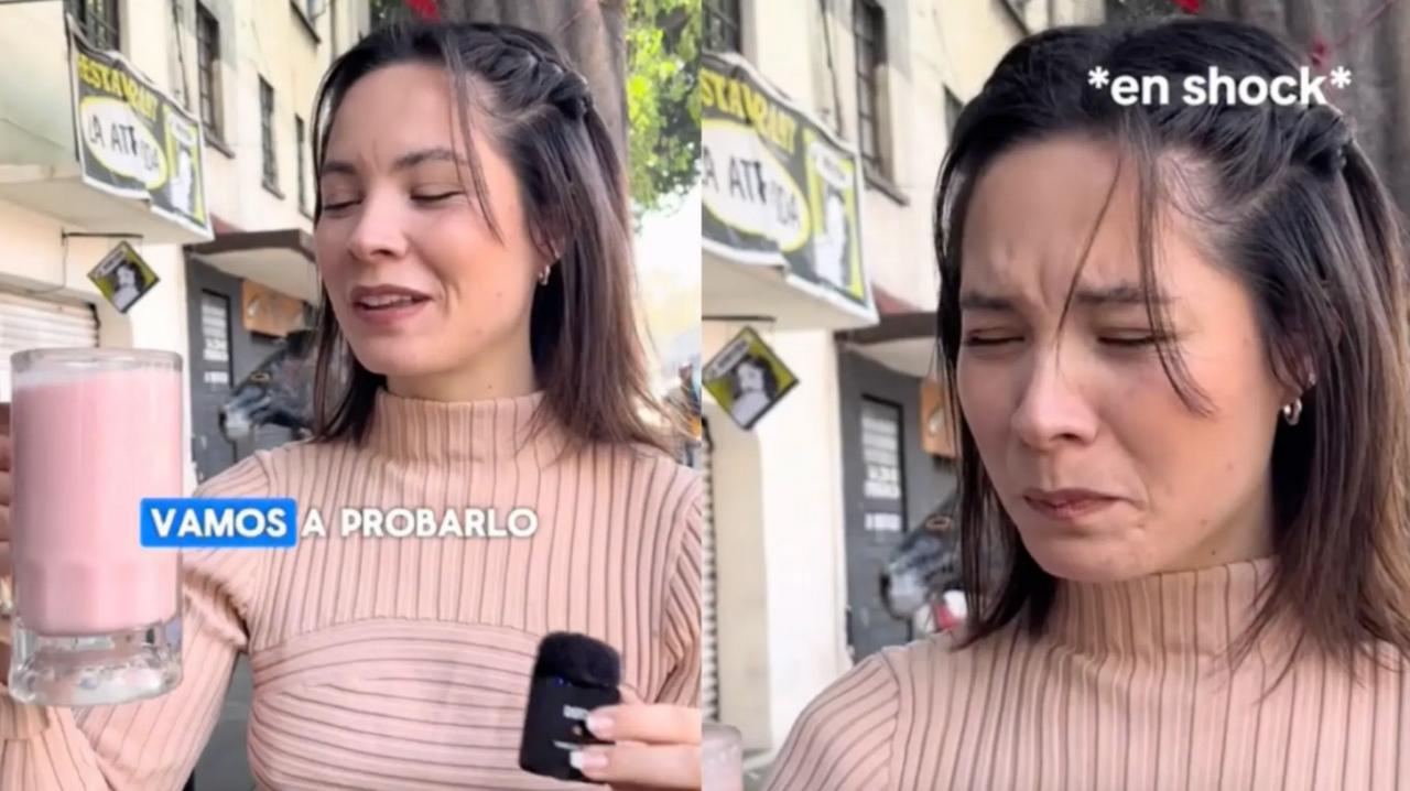 Influencer española califica al pulque de la CDMX con un 5 de 10 (video)