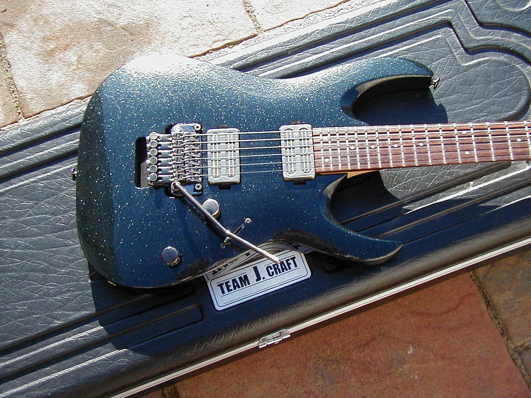 NGD: Ibanez Prestige RGA220Z Crystal Black w/Bkp's