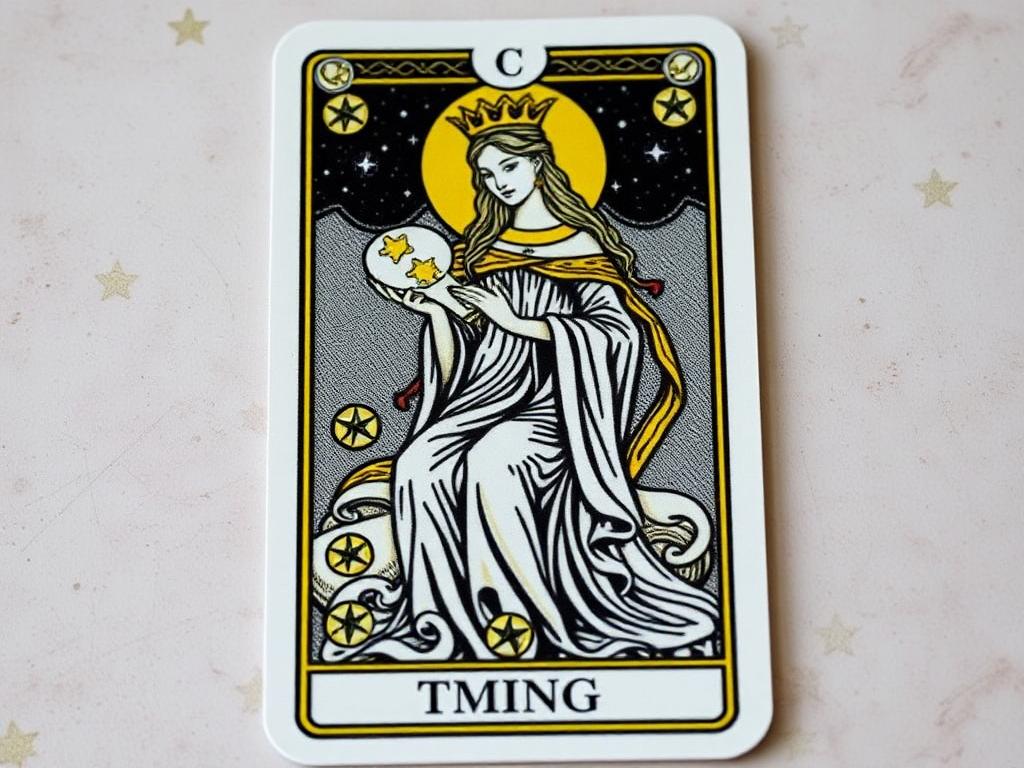 Timing Queen of Pentacles Card