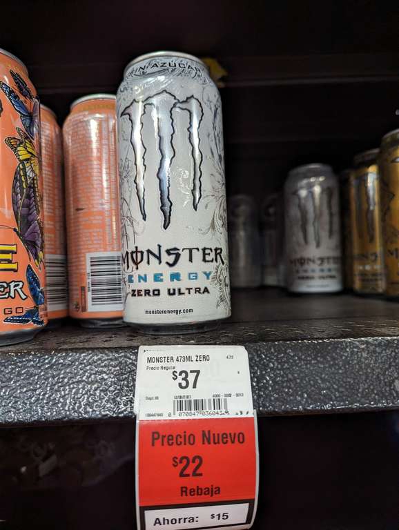 Walmart: Variedad de Bebidas Monster en descuento 
