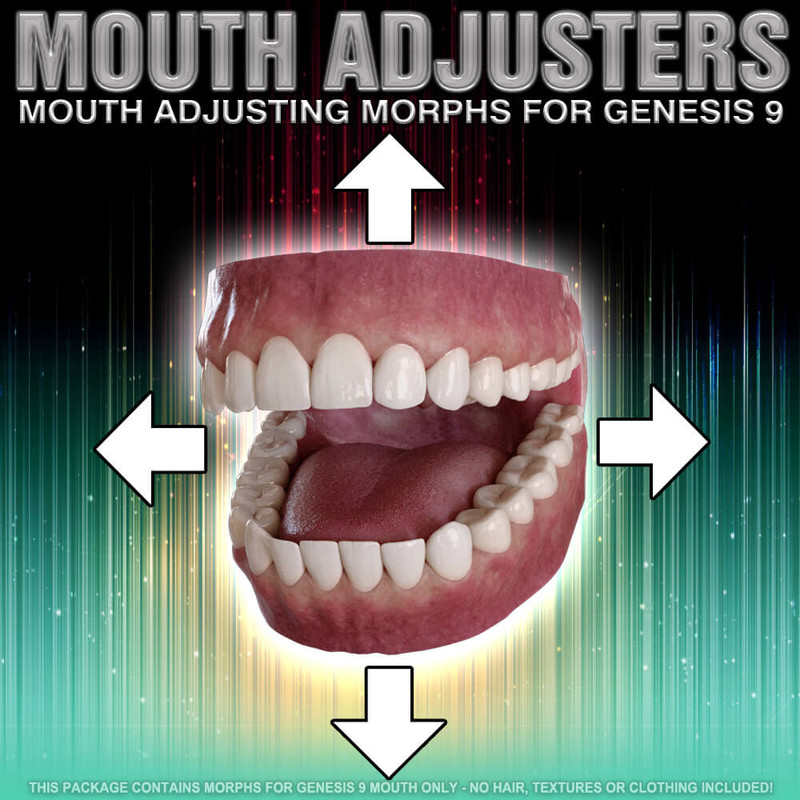 Genesis 9 Mouth Adjusting Morphs