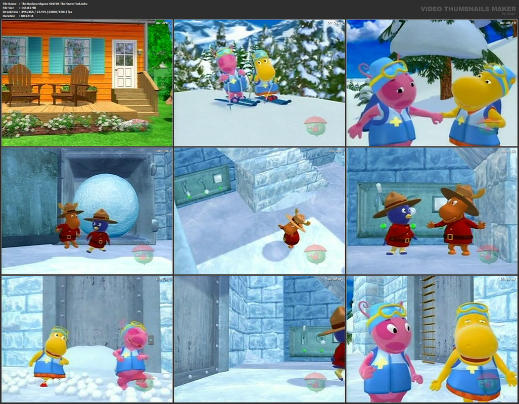 The Backyardigans S01E04 The Snow Fort.mkv