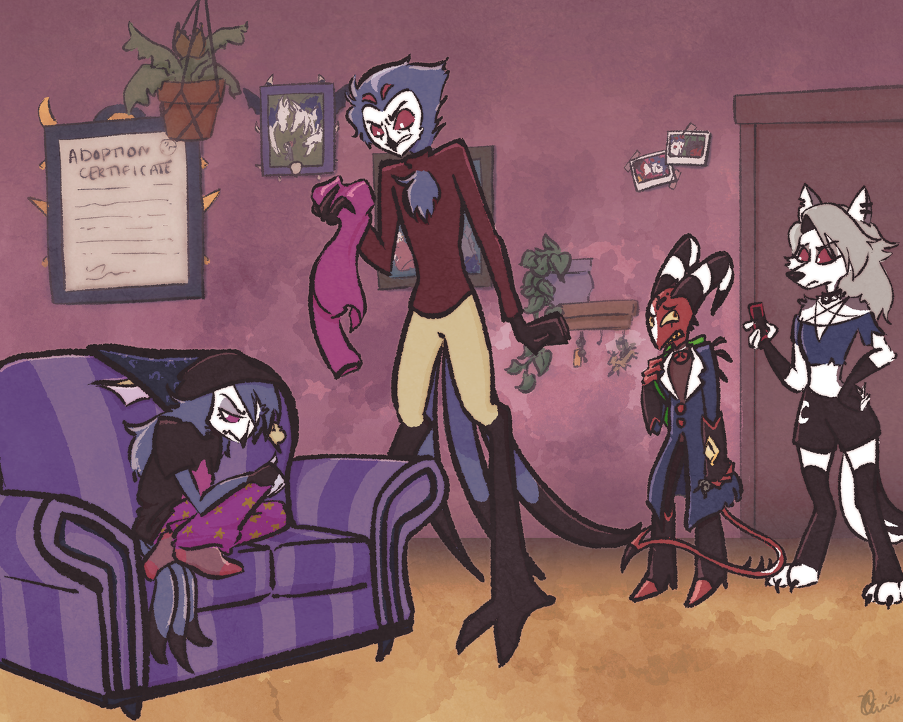 awkward family time