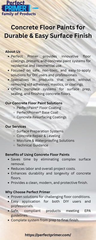 Transform Concrete Floors with Durable Vibrant and Long Lasting Floor Paints