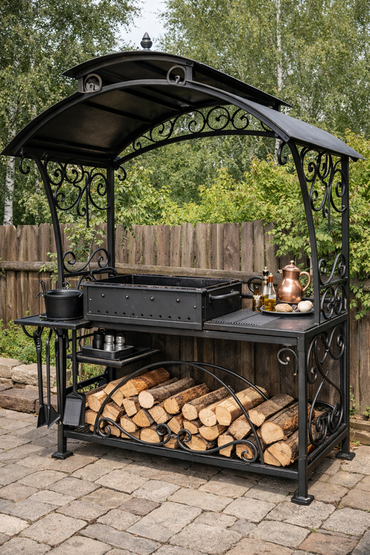 Мангалы с крышей