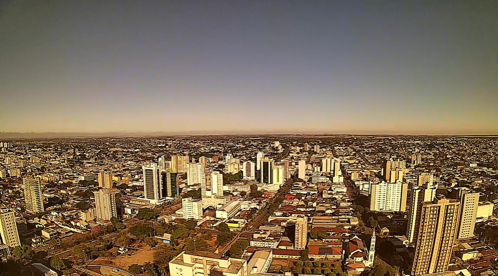 Campo Grande nesta manhã de sábado