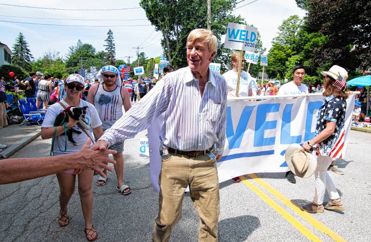 William Weld on his Campaign