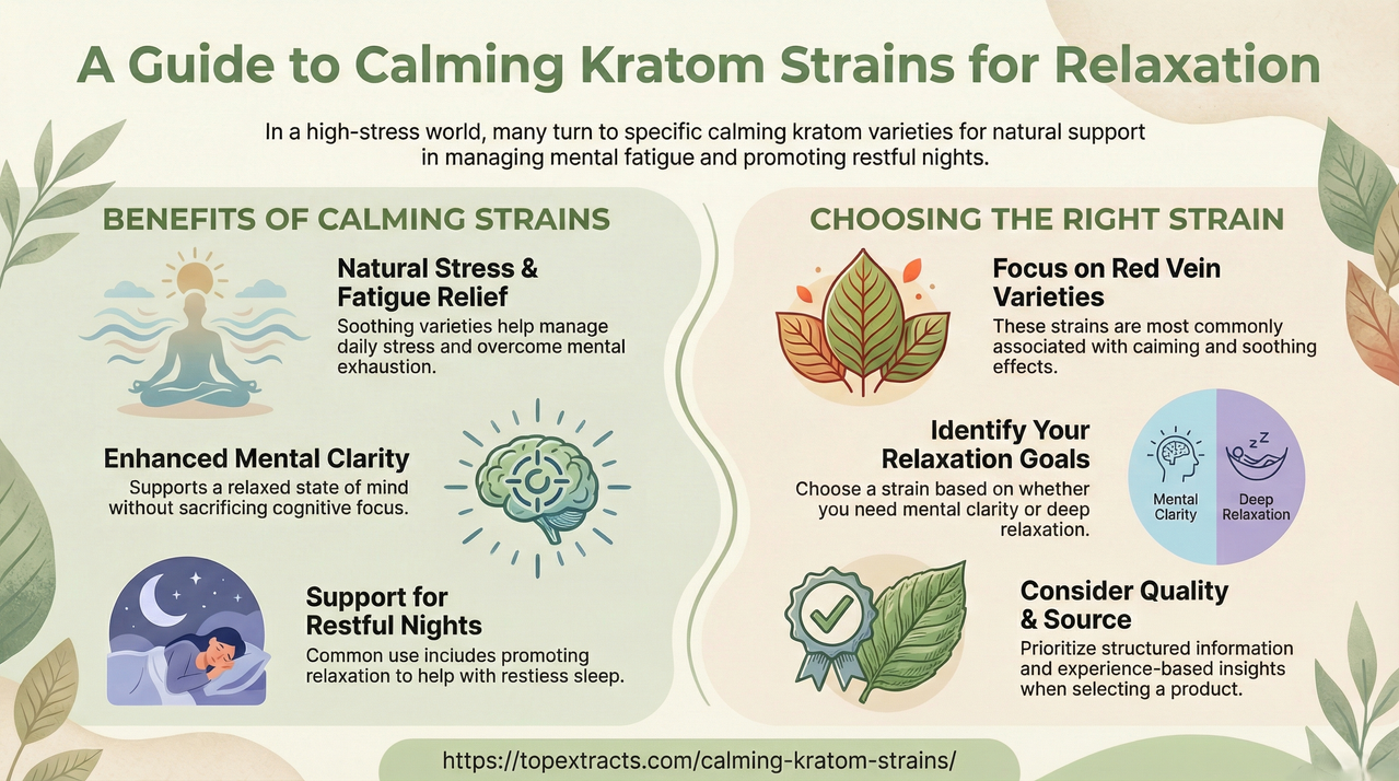 Calming Kratom Strains