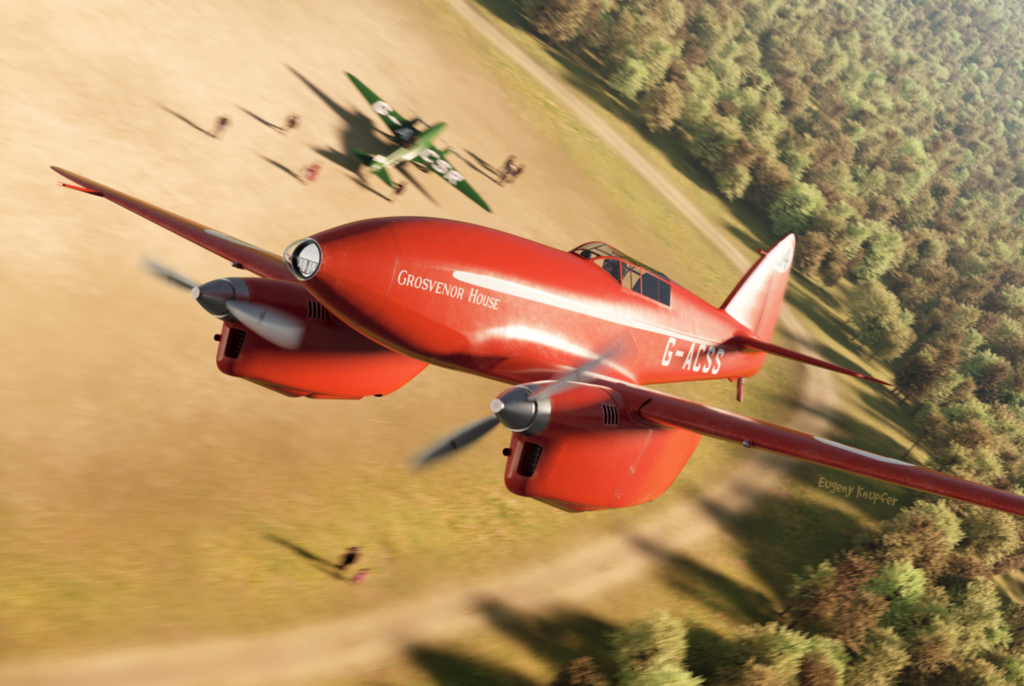 1-72-de-havilland-dh-88-comet-by-clear-prop-models-released-the