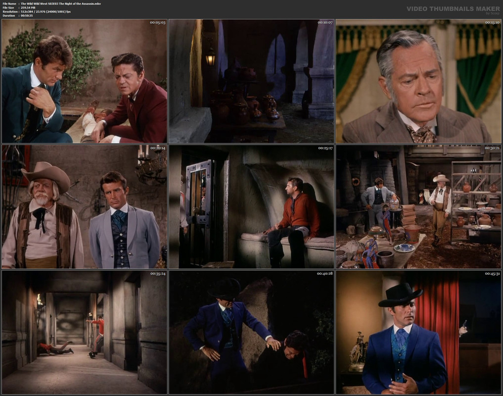 The Wild Wild West S03E03 The Night of the Assassin.mkv