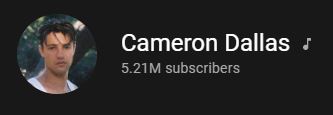 Cameron'syoutube channel