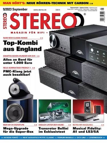 Cover: Stereo Magazin September No 09 2023