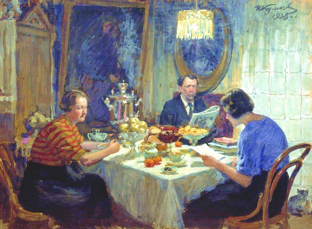Kulikov-Family-at-the-table-1938