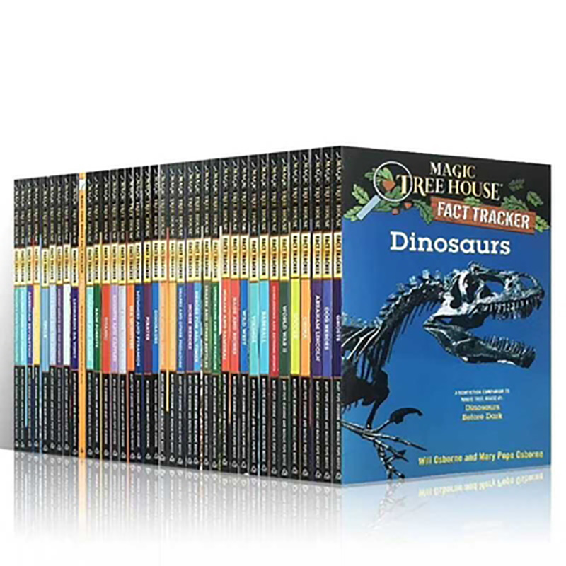 最も  40 Books/Set English Original Tracker Fact House Tree Magic 洋書