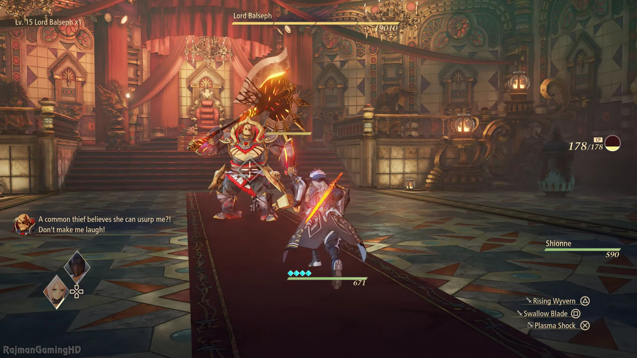 Tales of Arise (PS5) Lord Balseph Boss Fight 4K 60ᶠᵖˢ 0 1 26