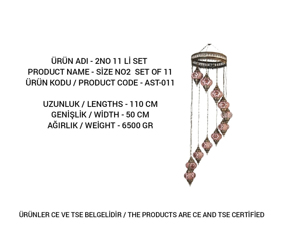 AST-011 mosaic lamp