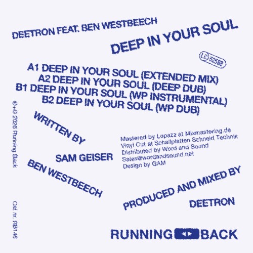 Deetron x Ben Westbeech - Deep In Your Soul (2026)