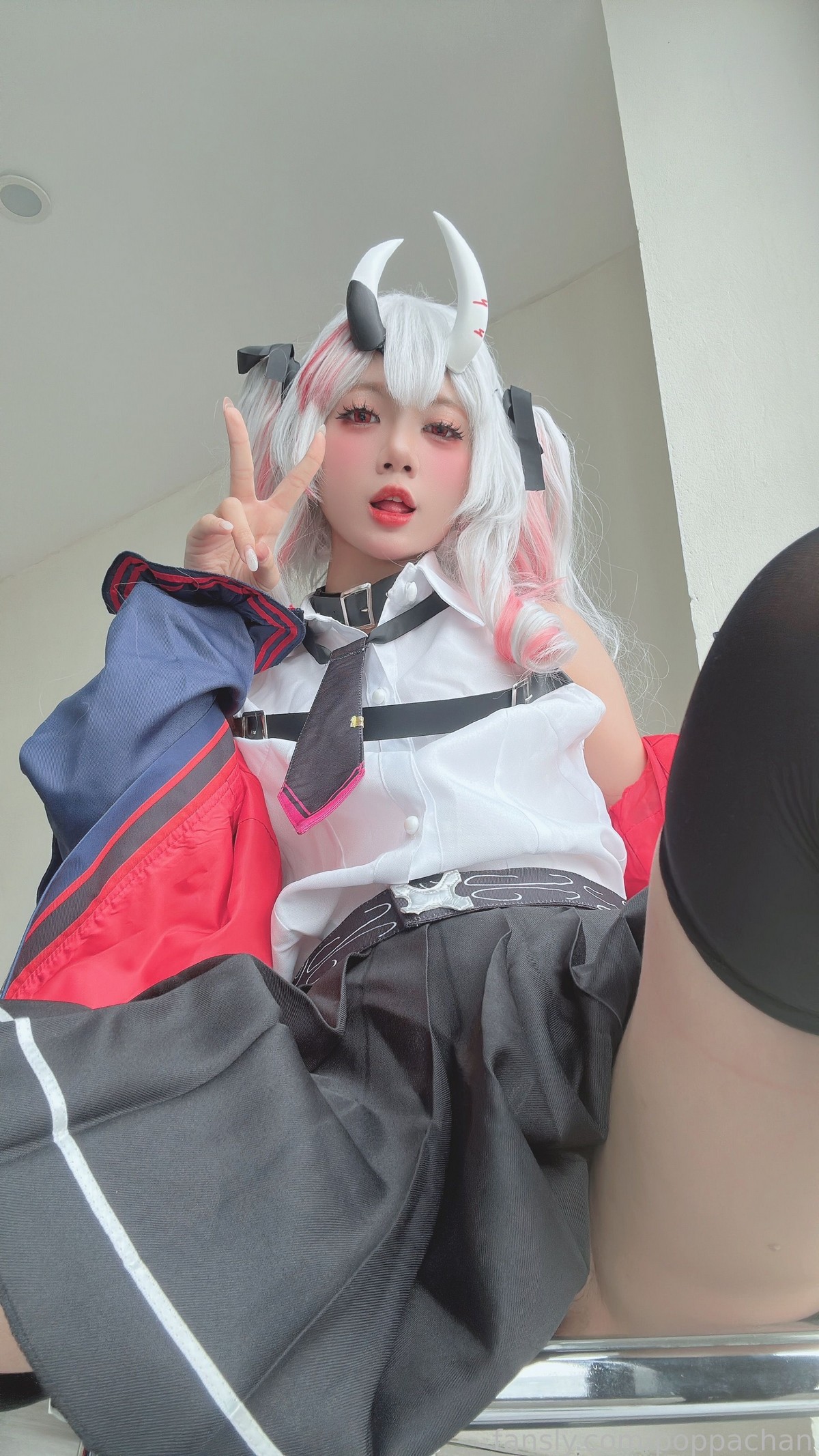 PoppaChan Nakiri Ayame Cosplay (Hololive) – 19 Photos 198MB插图5