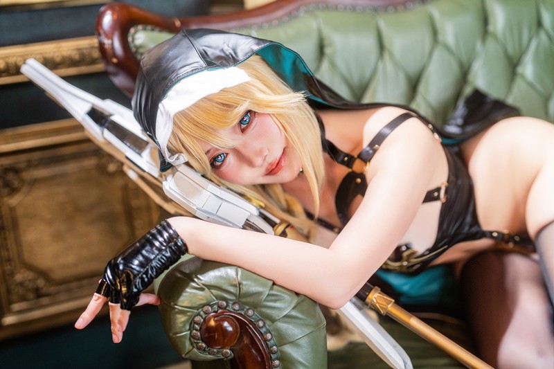 切切Celia 长发公主 Rapunzel Cosplay 写真 67P+1V插图3