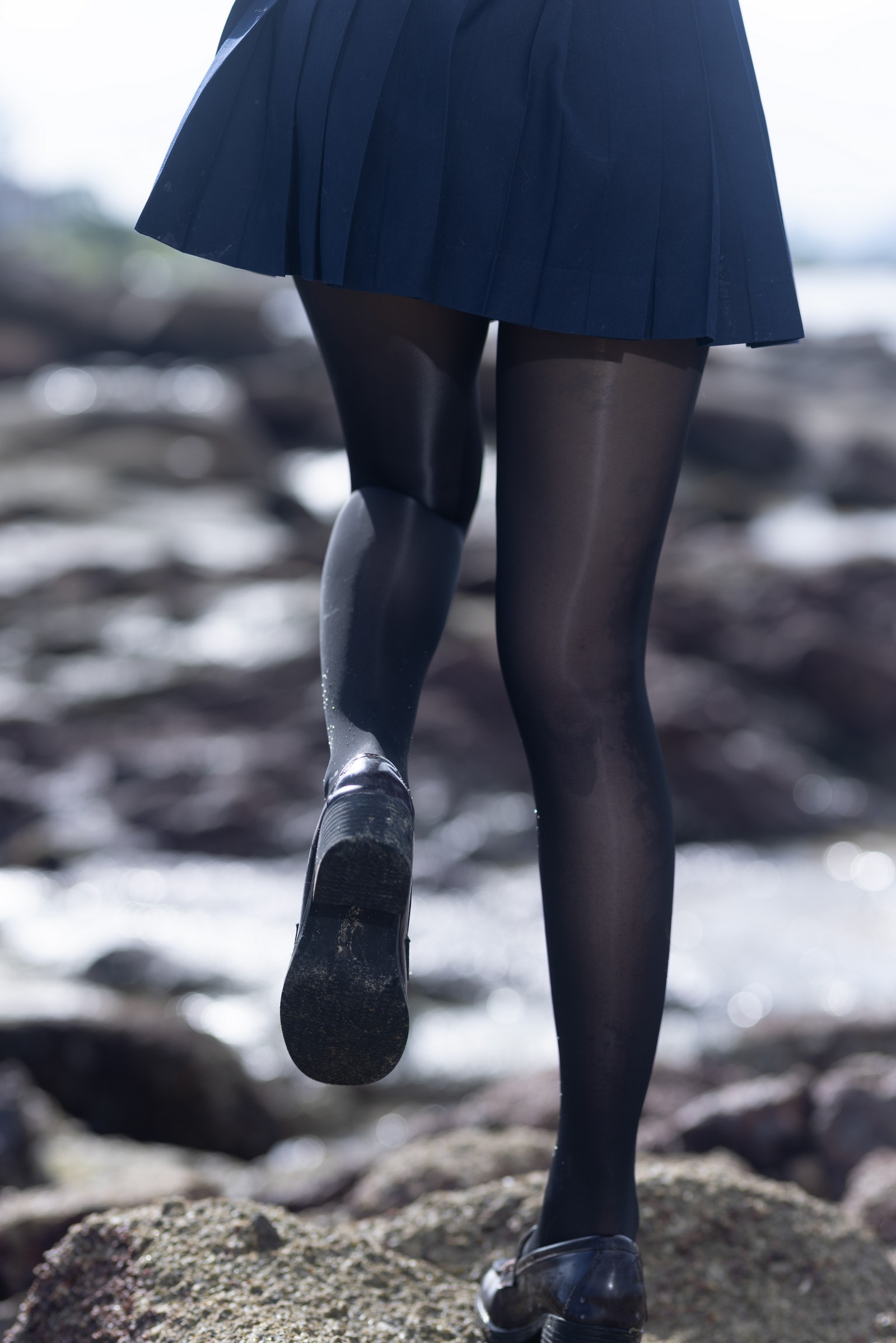 三無人型套图 × 不呆猫：水手服百合黑丝写真合集（51P／1.02G）插图