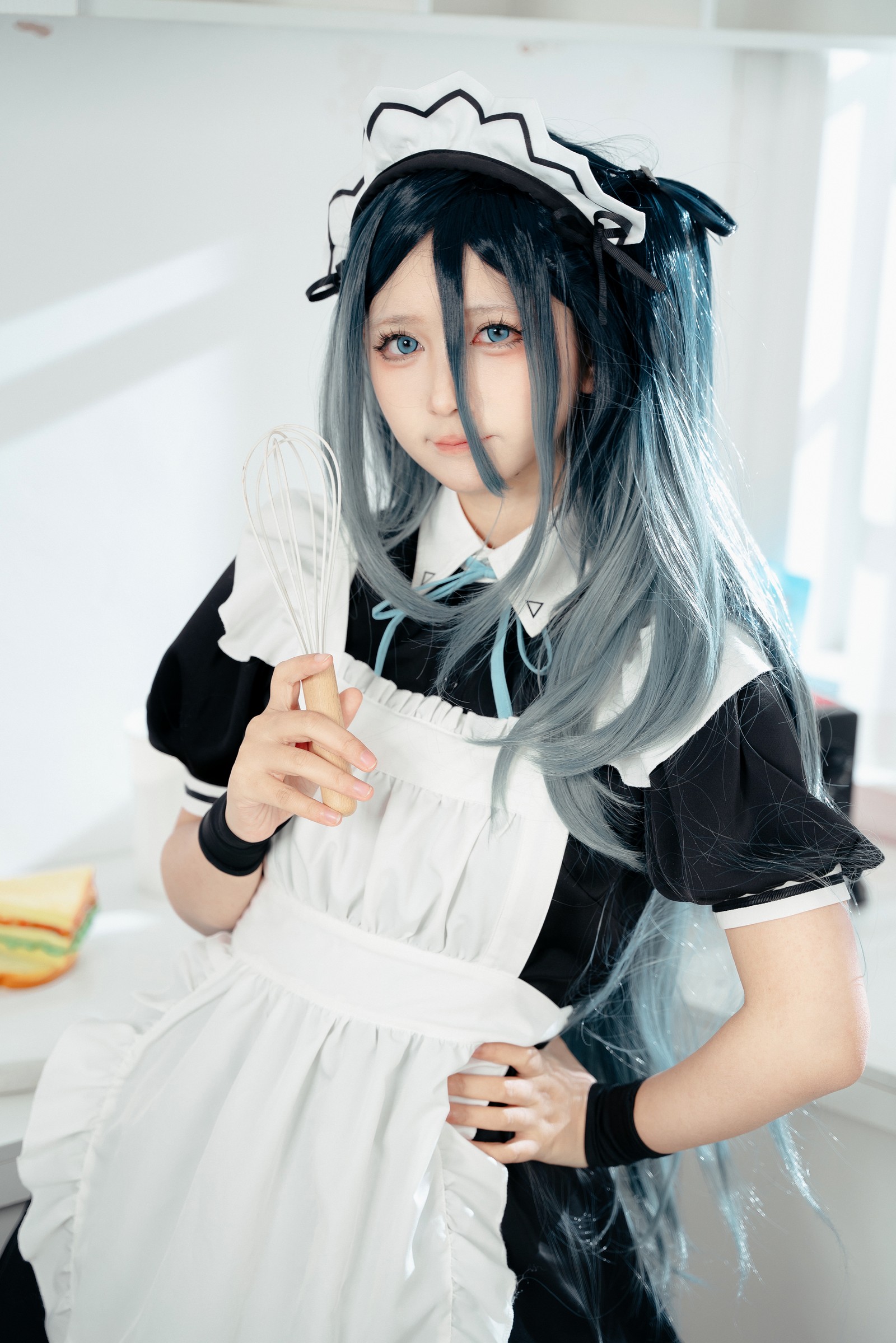 喜欢爱理吗COS写真：碧蓝航线独角兽婚纱高清套图（31P-172.5M）插图3