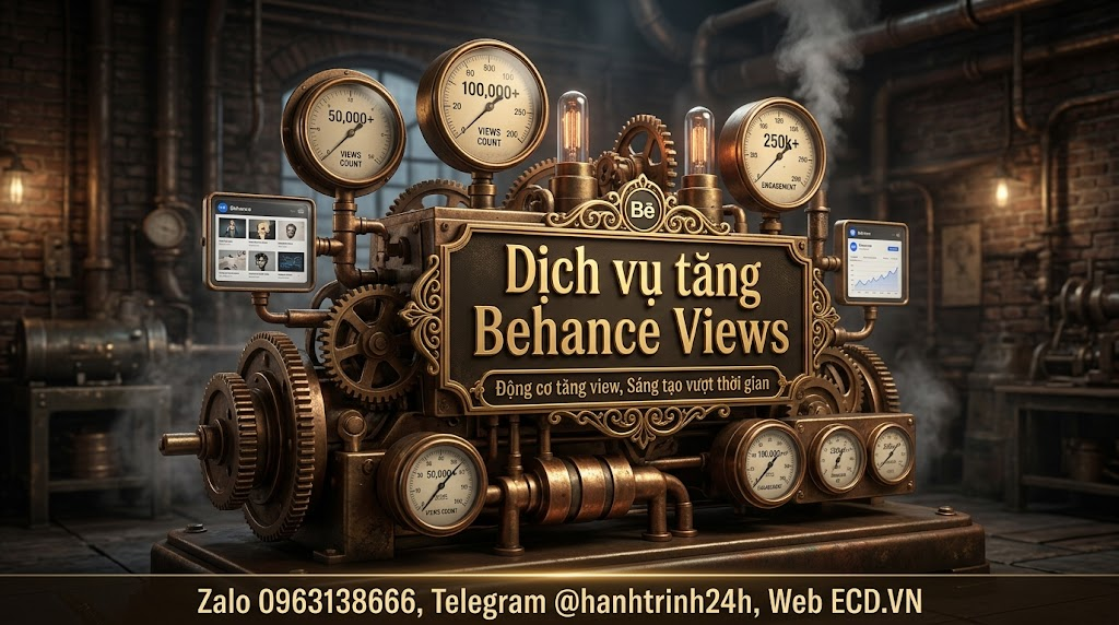 dịch vụ tăng behance views tốt nhất behance adobe