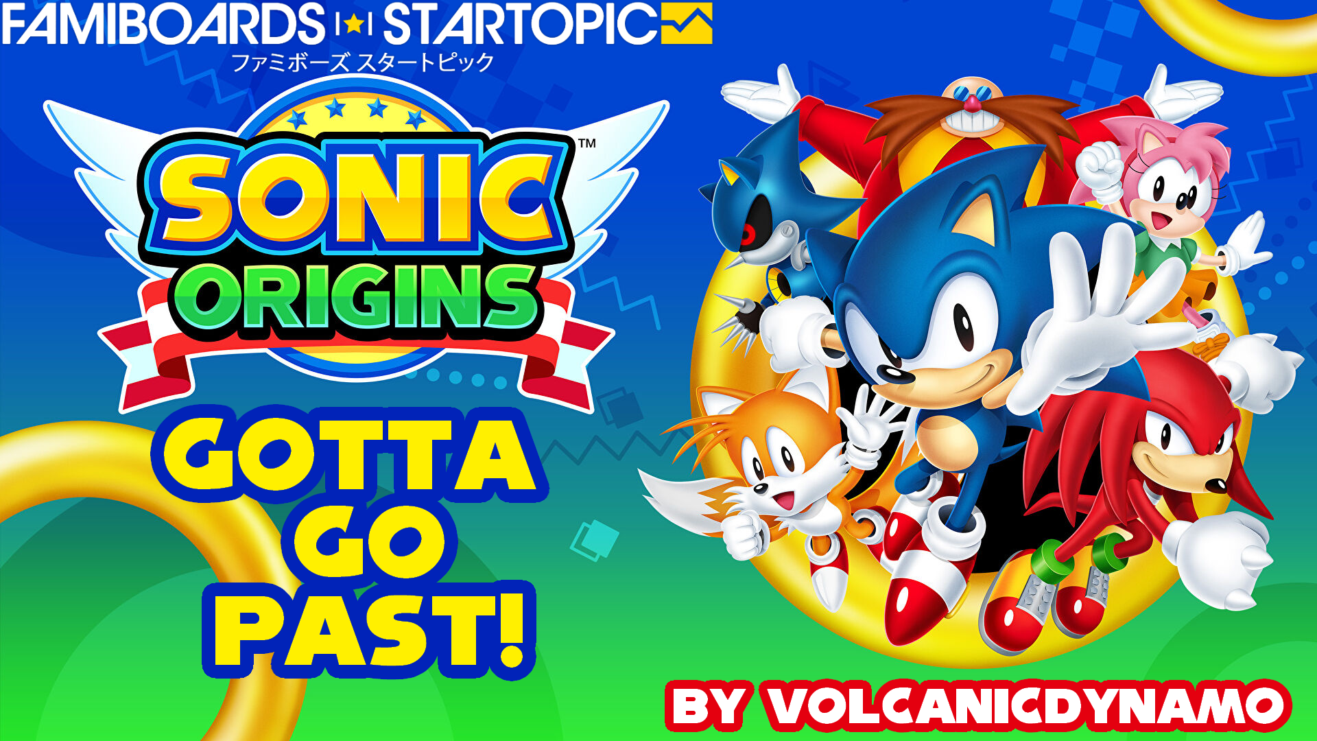 Sonic Origins |ST| Gotta Go Past! By VolcanicDynamo