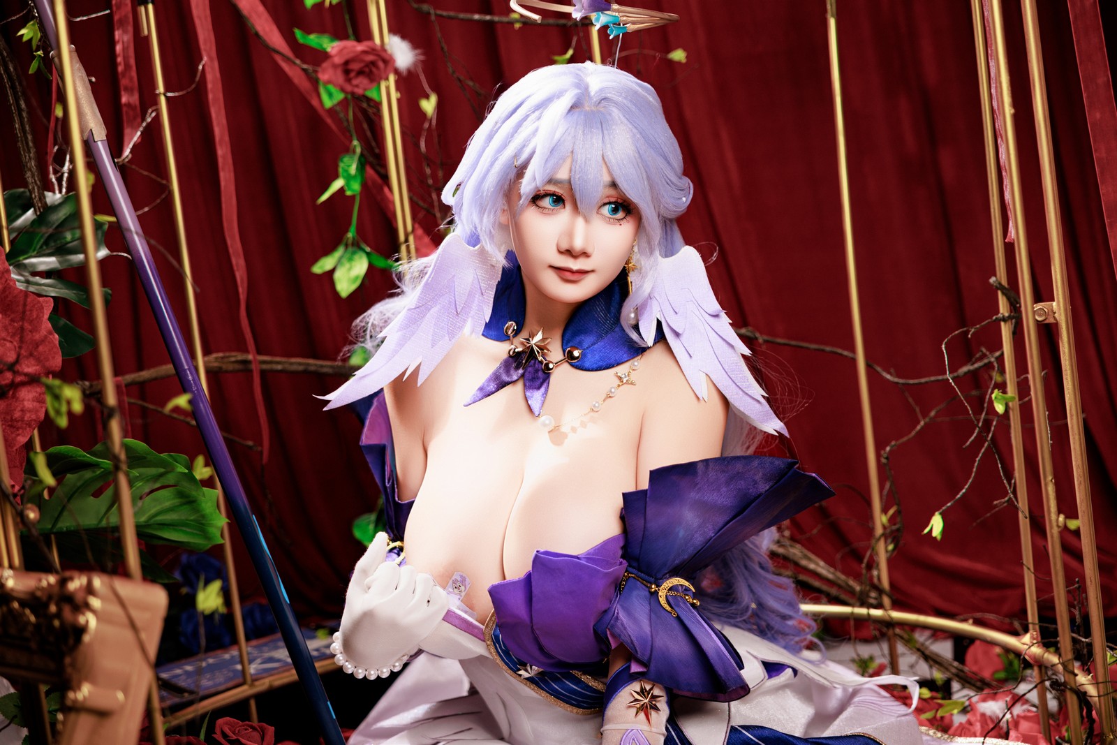 阿雪雪写真崩坏星穹铁道·知更鸟Cosplay图集（90P+1V / 1.04G）高清写真插图