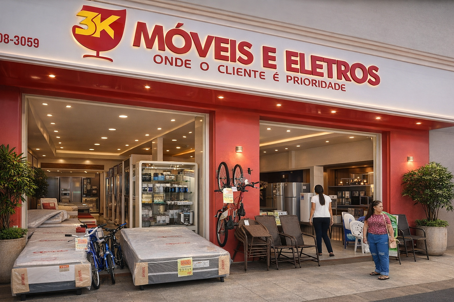 3K Móveis e Eletros