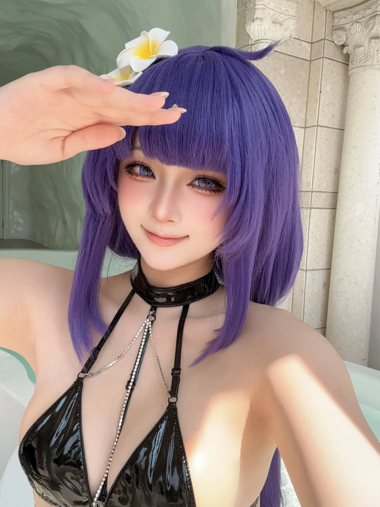 屿鱼 Yuyu Mogador 水着 Cosplay 写真图集（81P｜240MB）插图5