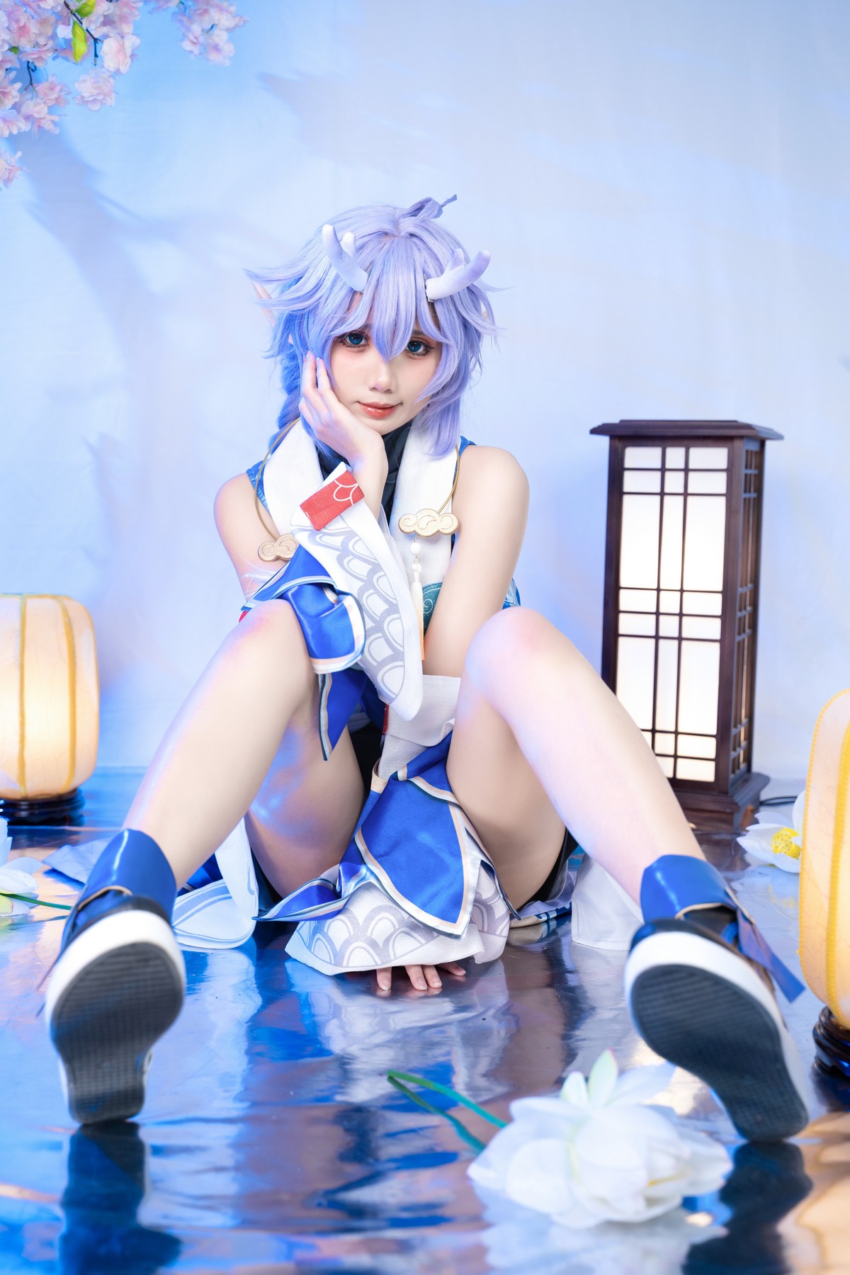 PoppaChan Bailu Cosplay Deluxe (Honkai Star Rail) – 155 Photos 12 Videos 459MB插图1
