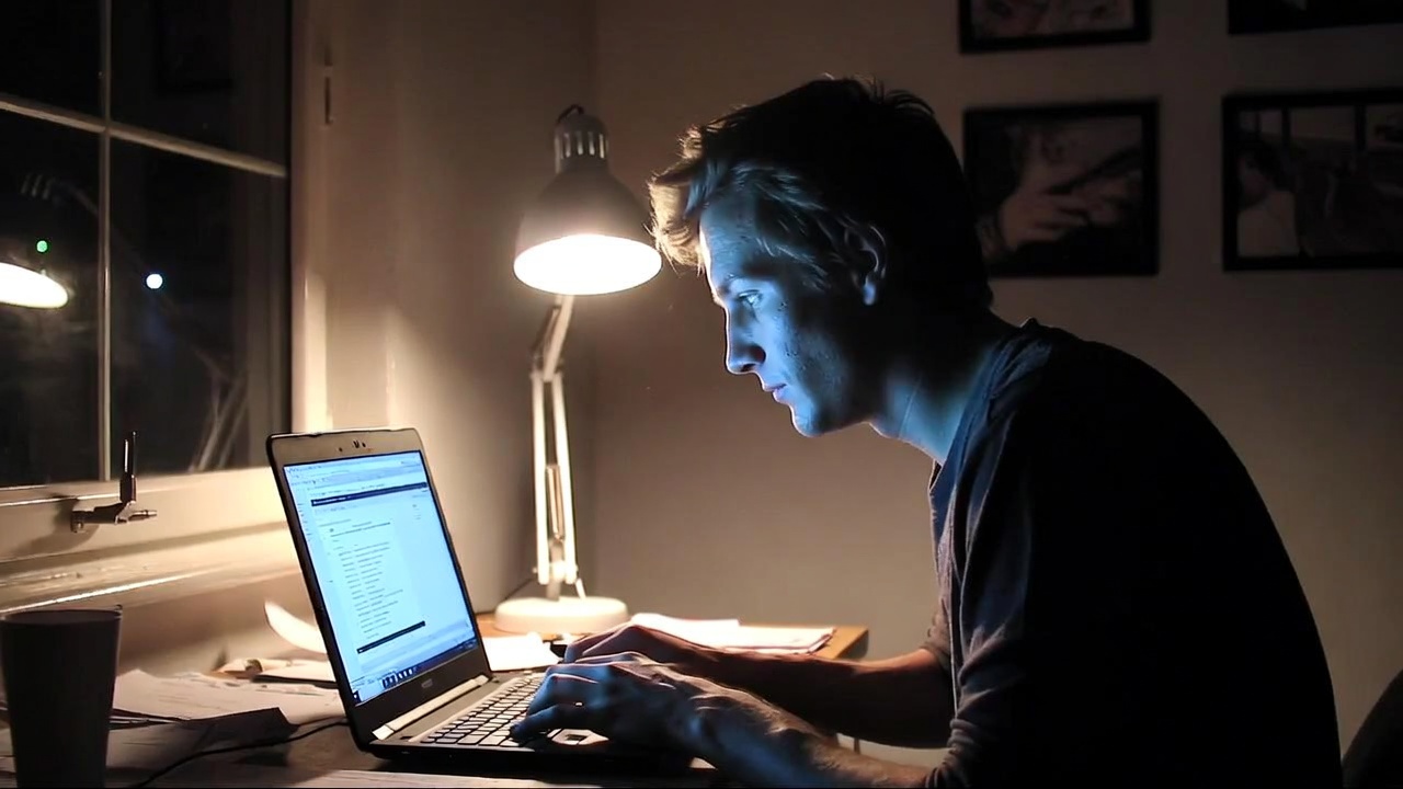 Person working from home on a laptop exploring ways to make money online