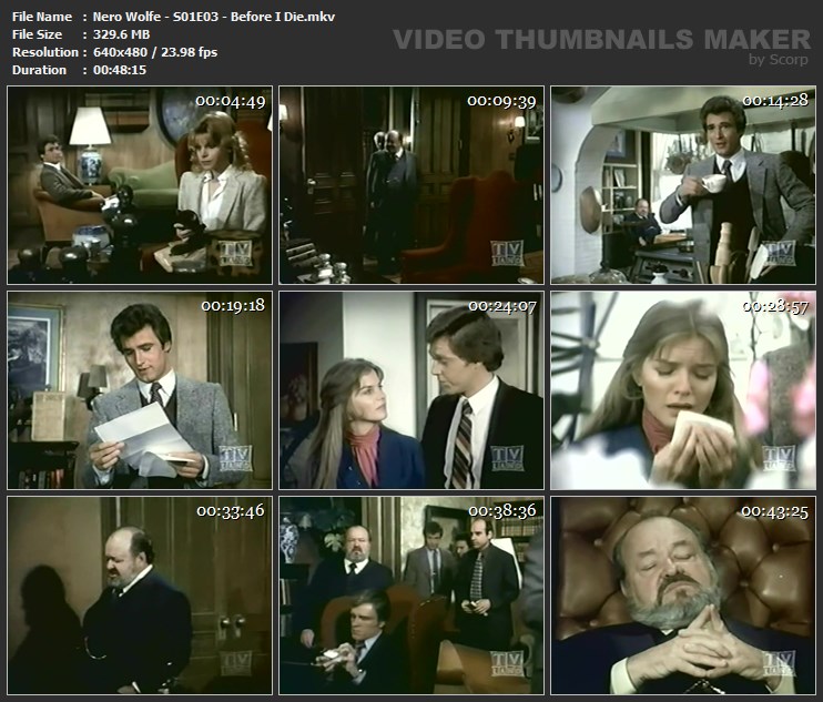 Nero Wolfe - S01E03 - Before I Die.mkv