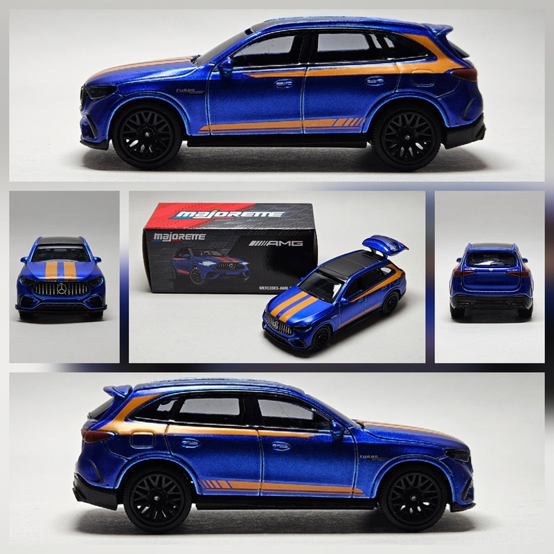 Majorette 232P Mercedes AMG GLC63s ( 2025 Mercedes AMG deluxe serie)