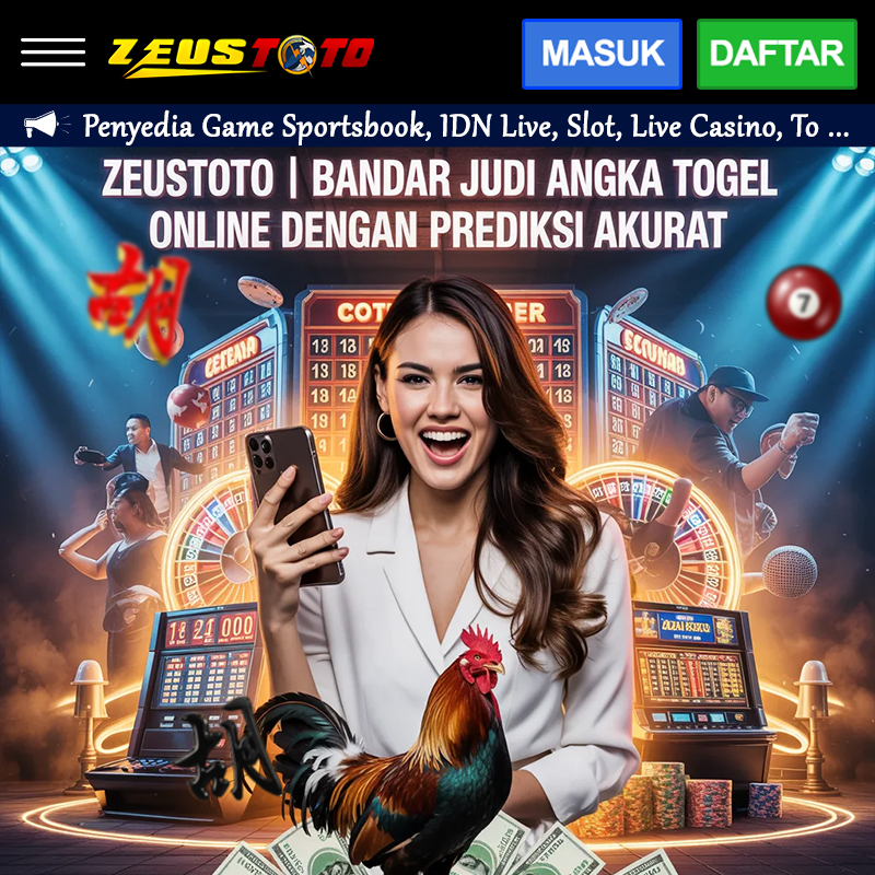 ZEUSTOTO | Bandar Judi Angka Togel Online dengan Prediksi Akurat image 1