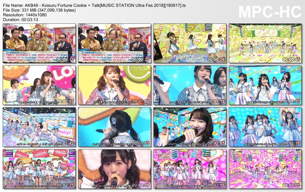AKB48 - Koisuru Fortune Cookie   Talk[MUSIC STATION Ultra Fes 20