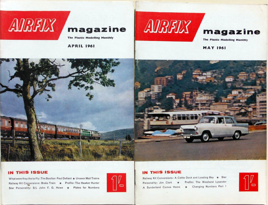 Airfix Magazine Vol.1 No.11&12 (Apr. & May 1961)