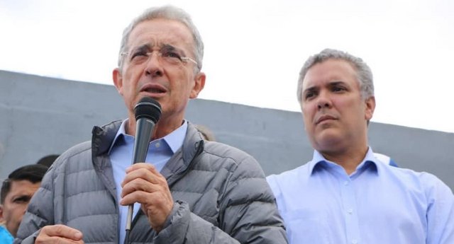 Narcotraficantes Álvaro Uribe e Iván Duque Narcotraficantes, Álvaro Uribe e Iván Duque