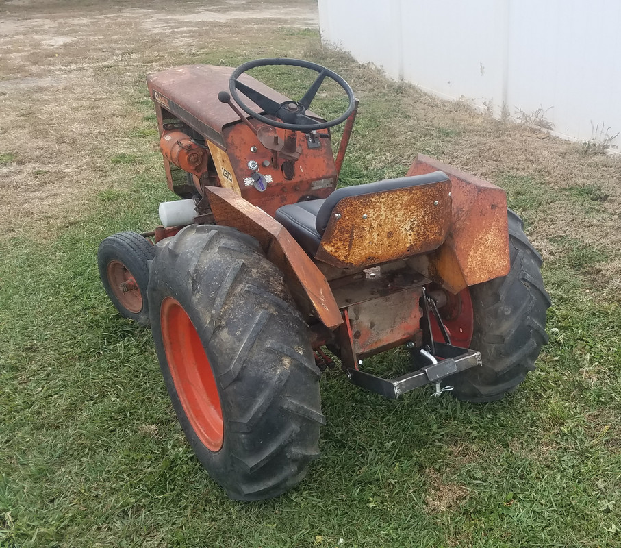 Case 190 Garden Tractor Functional Restoration. Page 2
