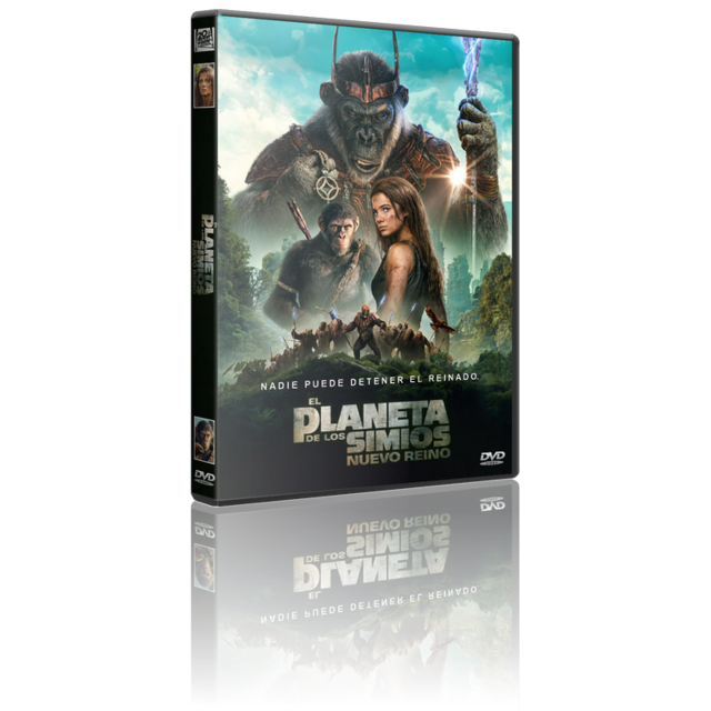Portada - El Reino Del Planeta De Los Simios [DVD9 Custom][Pal][Cast/Ing][Sub:Varios][C.Ficción][2024]