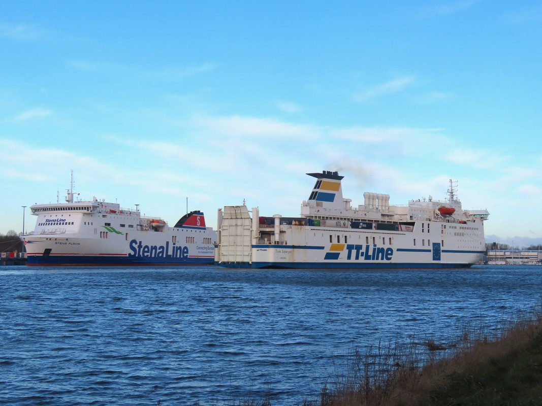 2025-01 18 Skandinavienkai (Stena Flavia &  Tom Saywer)