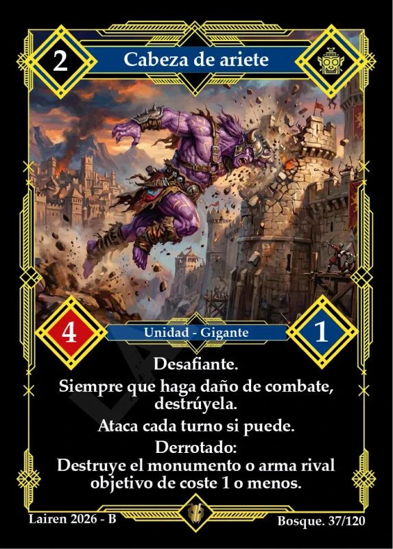 CABEZA DE ARIETE