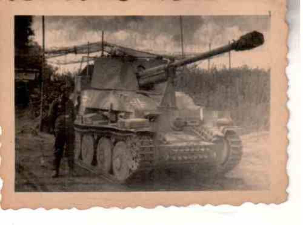 FOTO DEUTSCHER PANZERJÄGER MARDER III