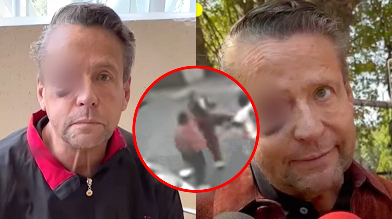 Exhiben a Alfredo Adame tras sufrir agresión; él lanzó la primera patada