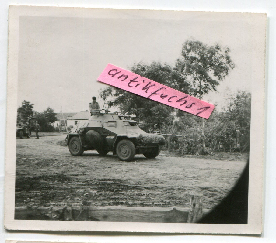 WH-Schützen-Panzer beim Front-Einsatz in Rußland im 2.WK