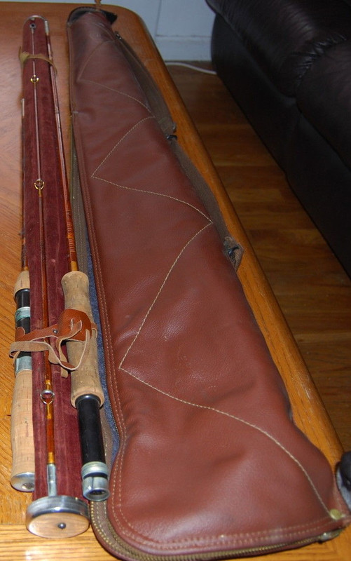 Manitou Matched Set (Matched fly and casting set on wood form and case)(ebp)-0