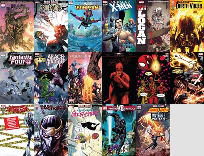 Marvel Comics - Week 315 (November 28, 2018)