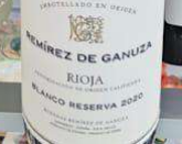 Vino Tinto Remírez De Ganuza Reserva 2020